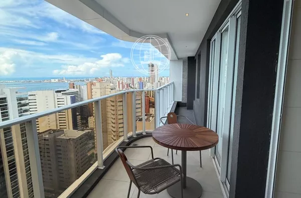 Apartamento Porteira Fechada à Venda no Meireles | 82m² | 2 Quartos | 2  Vagas | 300m da Beira-Mar | Alto Padrão 