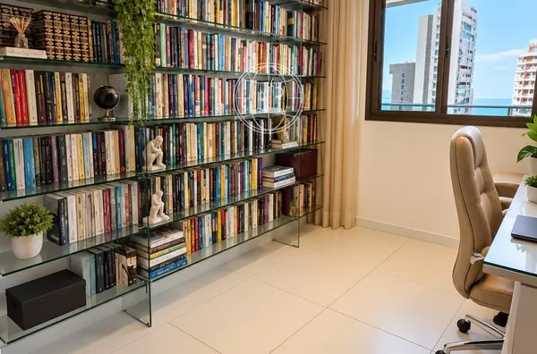 Apartamento à Venda no Meireles com Vista Total Mar, 3 Quartos e 2 Vagas - Foto 19