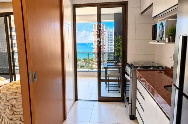 Apartamento à Venda no Meireles com Vista Total Mar, 3 Quartos e 2 Vagas - Foto 7