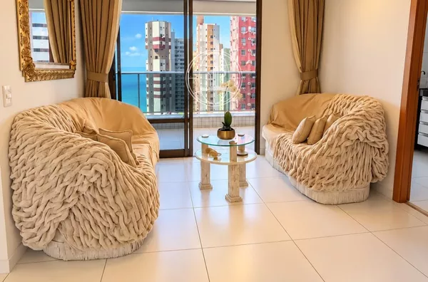 Apartamento à Venda no Meireles com Vista Total Mar, 3 Quartos e 2 Vagas - Foto 6