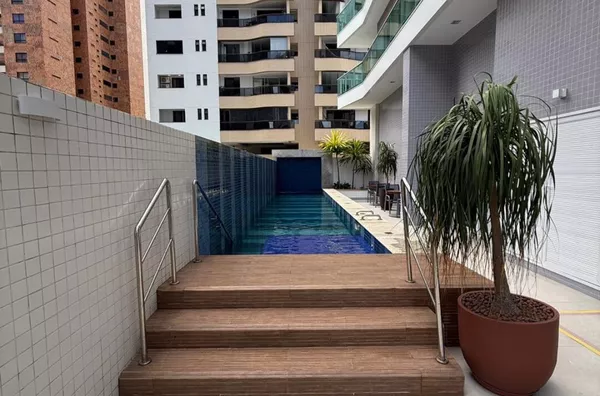 Apartamento Novo  no Meireles a 200m  da Beira-Mar – 2  Quartos | Móveis  Fixos Inclusos