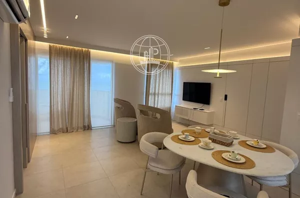 Apartamento Porteira Fechada à Venda no Meireles | 82m² | 2 Quartos | 2  Vagas | 300m da Beira-Mar | Alto Padrão 