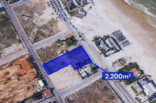 Terreno 2.200 m² à  venda na Praia do  Futuro – Fortaleza |  Ideal para Hotel,  Beach Club ou  Incorporação 