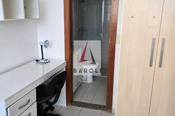Kitnet mobiliada de 30 m² à venda em Águas Claras | Andar alto e lazer completo