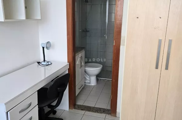 Kitnet mobiliada de 30 m² à venda em Águas Claras | Andar alto e lazer completo