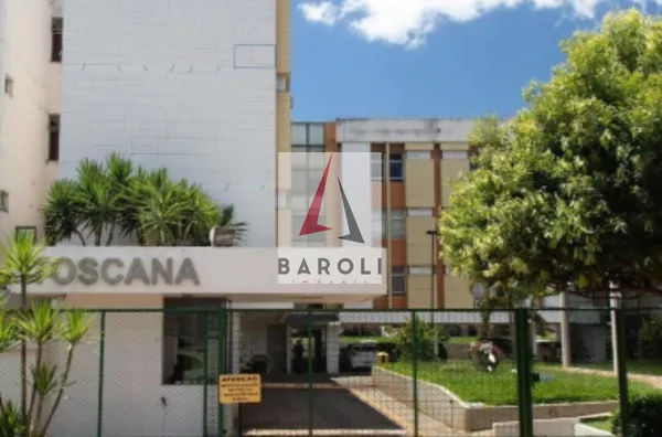 Apartamento à venda na Asa Norte DF | Condomínio Toscana | 1 Quarto | 27 m² | Armários Planejados | Vaga de Garagem