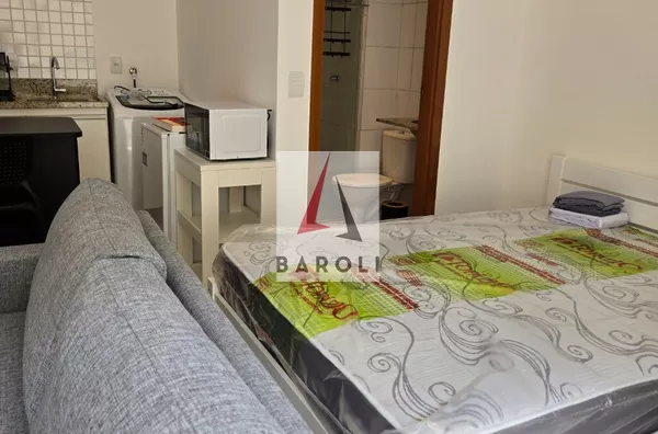 Kitnet à venda na Asa Norte DF | 29,70 m² | Reformada | Mobiliada | Vaga de Garagem Coberta