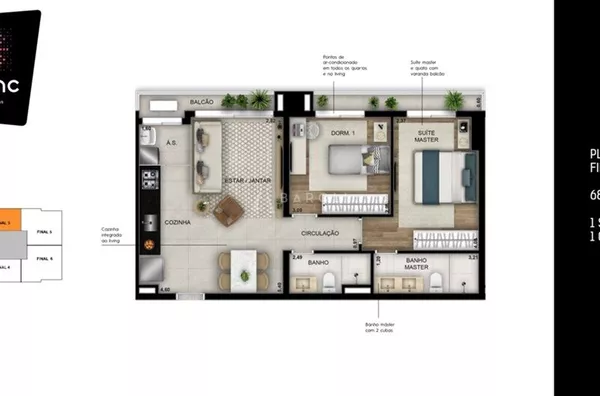 Apartamento para Venda - SETOR MARISTA, Goiania