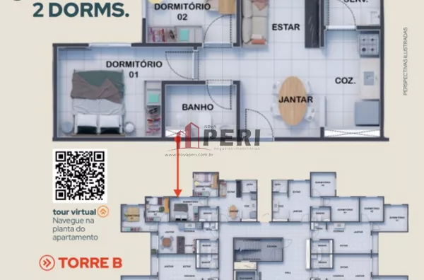 Apartamento para venda CHÁCARAS DAS COLINAS FRANCO DA ROCHA - Foto 3