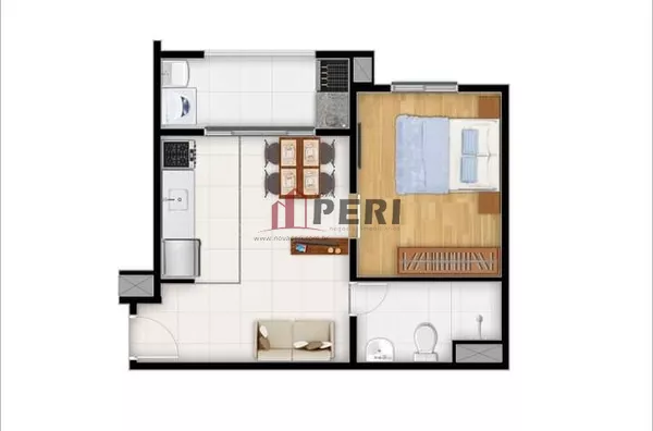 Apartamento para venda VILA LANFRANCHI FRANCO DA ROCHA - Foto 3