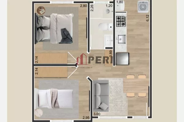 Apartamento para venda ESTANCIA BELEM Francisco Morato - Foto 4