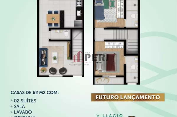 Casa para venda JARDIM DOS LAGOS FRANCO DA ROCHA - Foto 3