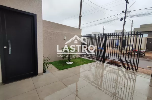 CASA A VENDA, JRD ALVORADA COM 2 QUARTOS 