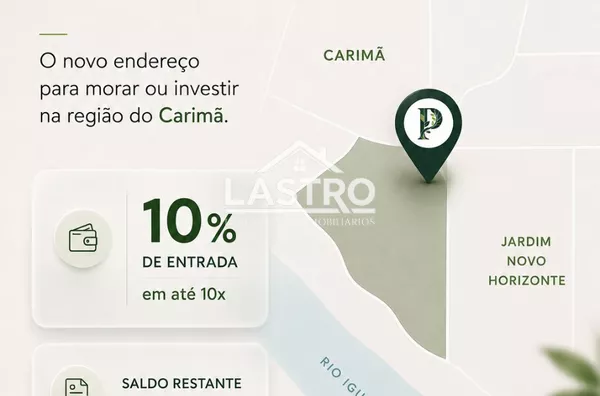 TERRENO PARA VENDA, ECOPARQUE - CARIMÃ 