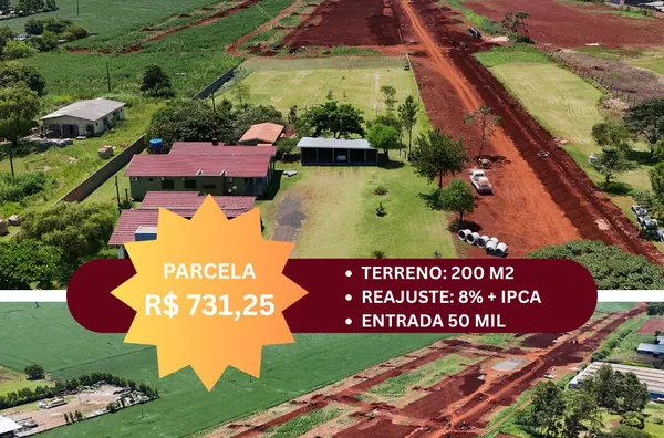 Terreno para venda no Parque dos Ipês em Santa Terezinha De Itaipu