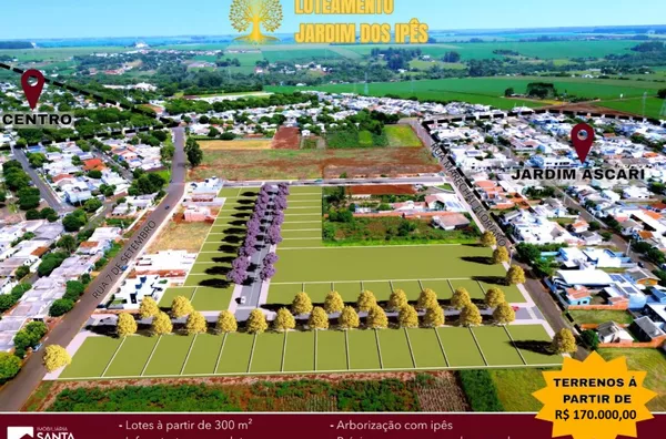 Loteamento Jardim Dos Ipês | Santa Terezinha De Itaipu/PR