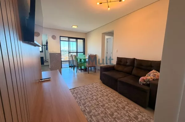 Apartamento para Locação – 2 quartos, 2 suítes, 3 banheiros – 65,21 m² – Condomínio Edifício Harmonia – Bairro Residencial Taiwan | Ribeirão Preto/SP