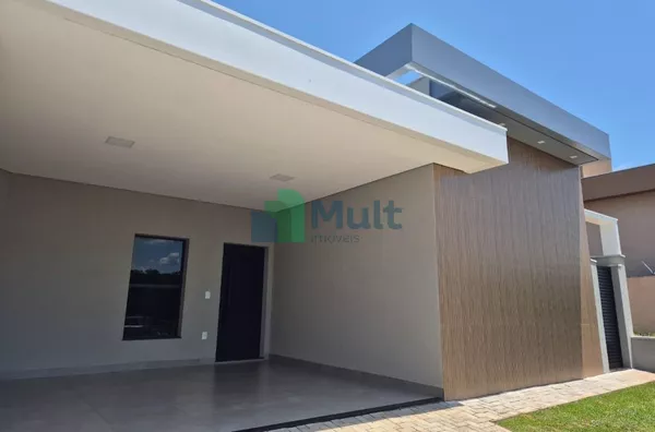 Casa Nova Térrea em Condomínio em Bonfim Paulista- SP com terreno de 253m² e 147m² de área construída.