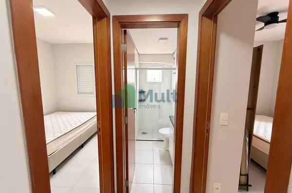 Apartamento mobiliado com 2 quartos, 58 m², 1 banheiro, para locação e venda no bairro Bonfim Paulista - Ribeirão Preto/SP - Foto 8