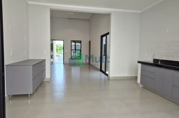 Casa Nova Térrea em Condomínio em Bonfim Paulista- SP com terreno de 253m² e 147m² de área construída.