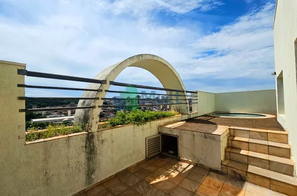 Cobertura com 1 Quarto e 2 banheiros para Alugar, 105 m²  - Centro - Ribeirão Preto/SP