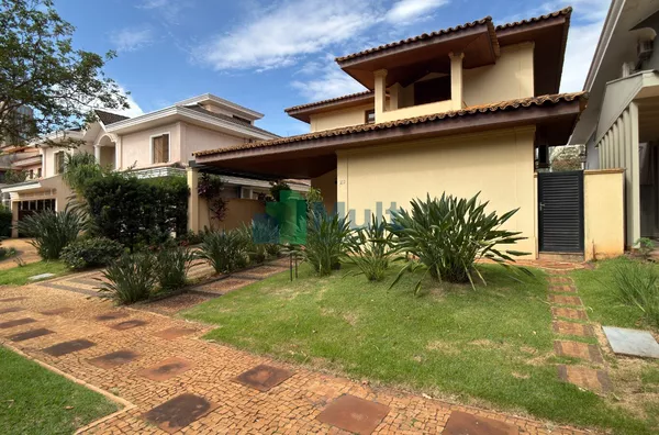 Sobrado em Condomínio para Aluguel – Condomínio Monterey – 320,00 m² – 4 Quartos, 2 Suítes, 5 Banheiros – Bairro Jardim Santa Ângela | Ribeirão Preto/SP - Foto 1