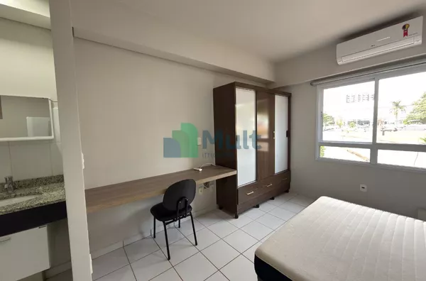 Apartamento com 1 dormitório para alugar, 22 m²- Ribeirânia - Ribeirão Preto/SP