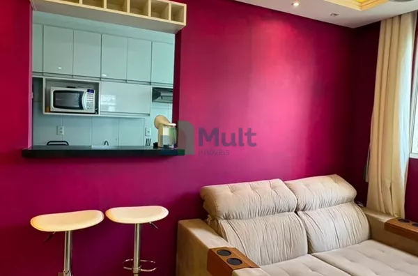 Apartamento para Locação – 2 quartos – 48,11 m² – 1 banheiro – Condomínio Mirante Sul Resort – Bairro Condomínio Mirante Sul – Ribeirão Preto/SP - Foto 4
