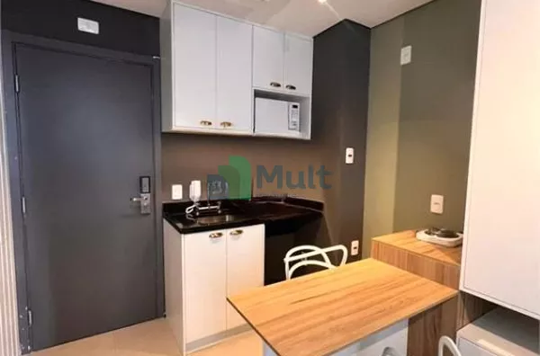 Apartamento localizado no Bairro  Bela Vista na Cidade de São Paulo -SP, 22m² área útil, novo e mobiliado.