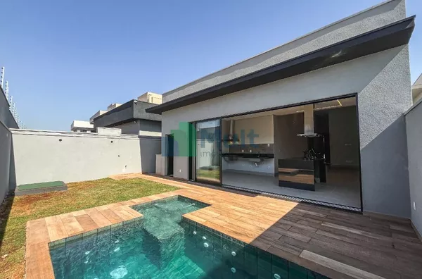 Casa Térrea em Condomínio Fechado localizado no Vivendas da Mata com 308m² de terreno e 173m² de área construída