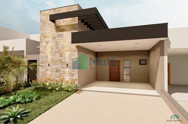 Casa com 3 dormitórios à venda, 149 m² por R$ 1.229.000,00 - Jardim Cybelli - Ribeirão Preto/SP