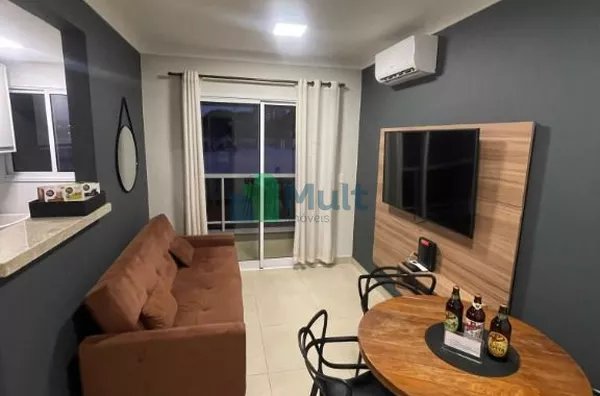 Apartamento Mobiliado com 2 quartos, 55 m² - venda ou aluguel - Ribeirânia - Ribeirão Preto/SP