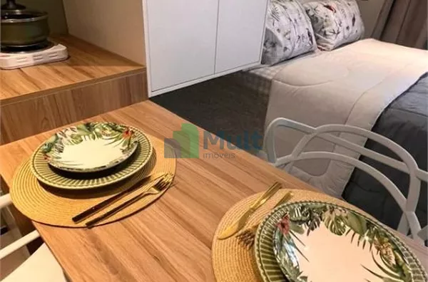 Apartamento localizado no Bairro  Bela Vista na Cidade de São Paulo -SP, 22m² área útil, novo e mobiliado.