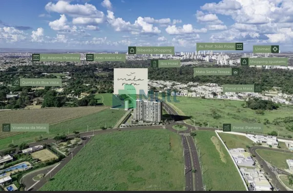 Apartamento com 2 dormitórios à venda, 55 m² por R$ 344.790,00 - Real Sul - Ribeirão Preto/SP
