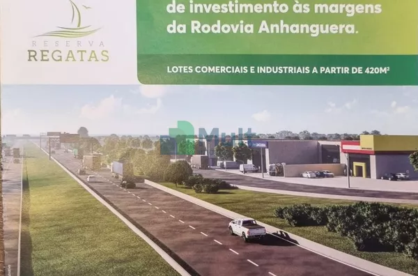 erreno Comercial em Avenida localizado no Reserva Regatas com 420m² (12x 35) .