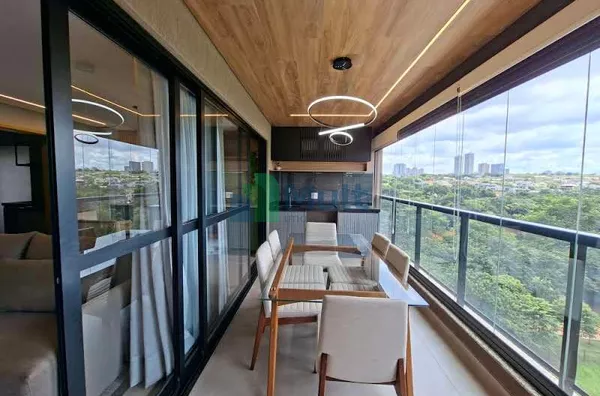 Duplex completo e mobiliado com 3 dormitórios à venda, 118 m² por R$ 1.315.000 - Fazenda Olhos Dágua - Ribeirão Preto/SP