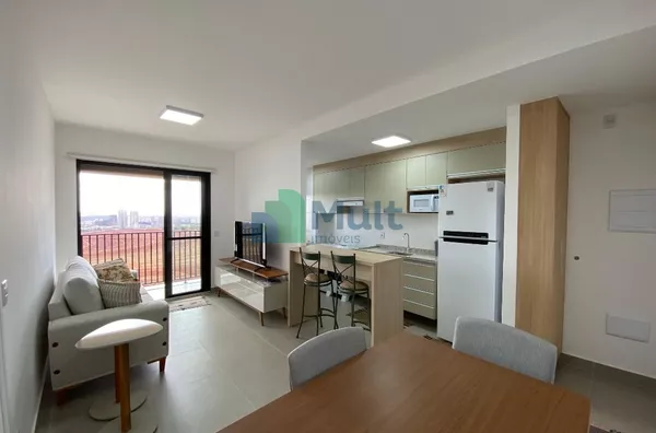 Apartamento com 1 quarto, 44 m² - Quinta da Primavera - Ribeirão Preto/SP