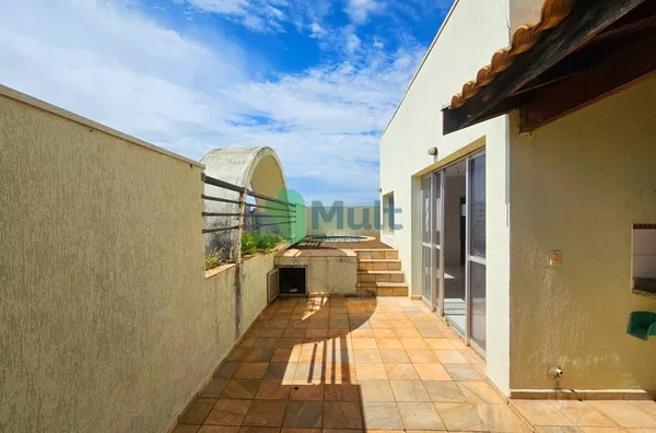 Cobertura com 1 Quarto e 2 banheiros para Alugar, 105 m²  - Centro - Ribeirão Preto/SP