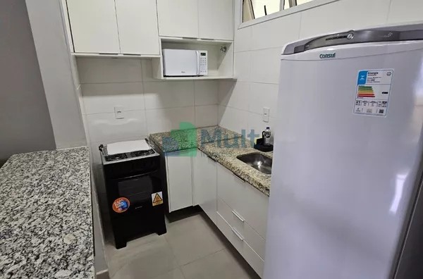 Apartamento Mobiliado para Locação – 1 quarto – 32 m² – 1 banheiro – Bairro Nova Ribeirânia – Ribeirão Preto/SP