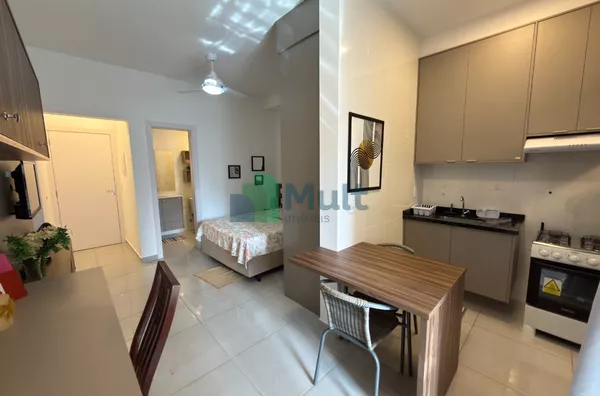 Apartamento para Mobiliado  locação em Ribeirânia, Ribeirão Preto/SP. Com 33 m², oferece ambientes modernos e funcionais, ideal para estudantes e profissionais.