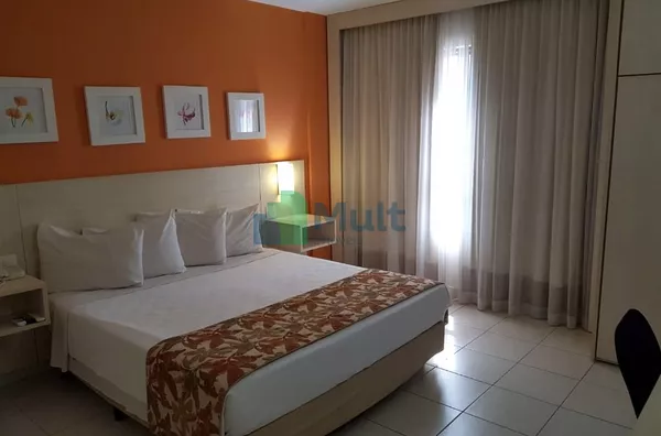 Flat a Venda no Hotel Nobile Inn Ribeirão Preto em ótima localização à 300 metros da Avenida 9 de Julho, próximo ao Shopping Santa Úrsula.