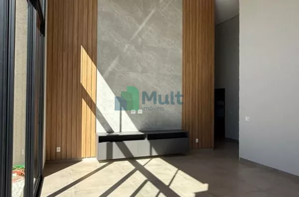 Casa Térrea em Condomínio de Alto Padrão em Bonfim Paulista com terreno de  494m² e 262m²com área construída.