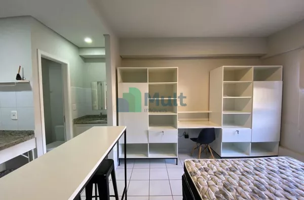Apartamento com 1 dormitório para alugar, 22 m²- Ribeirânia - Ribeirão Preto/SP