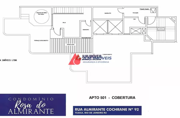 Cobertura Duplex para Venda em Rio de Janeiro / RJ no bairro TIJUCA