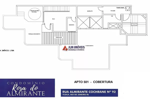 Cobertura Duplex para Venda em Rio de Janeiro / RJ no bairro TIJUCA