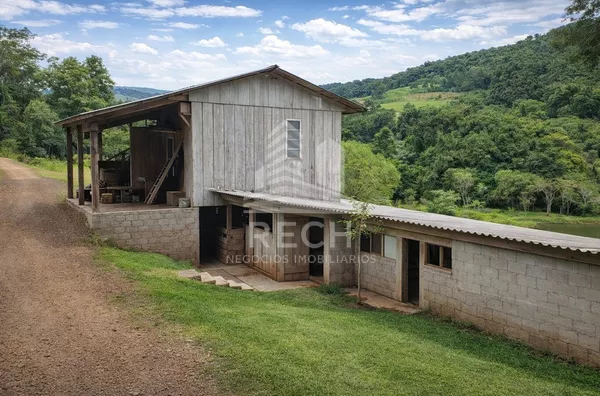Chácara para venda,  Linha Casan, Sao Lourenco Do Oeste