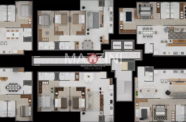 Vende-se Apartamento no Edifício Manhattan, Rio do Sul / SC
