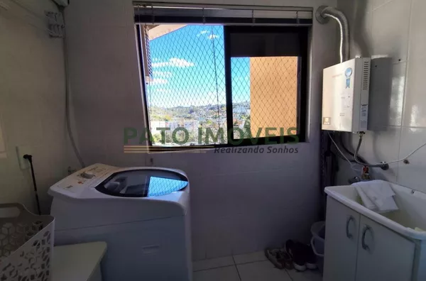 APARTAMENTO SEMI MOBILIADO PARA LOCAÇÃO NA ÁREA CENTRAL - Foto 9