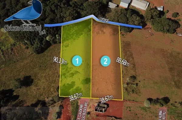 CHÁCARAS PARA VENDA PRÓXIMA DO PERÍMETRO URBANO