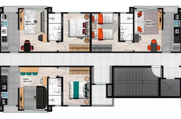 APARTAMENTO NO CENTRO DE PATO BRANCO